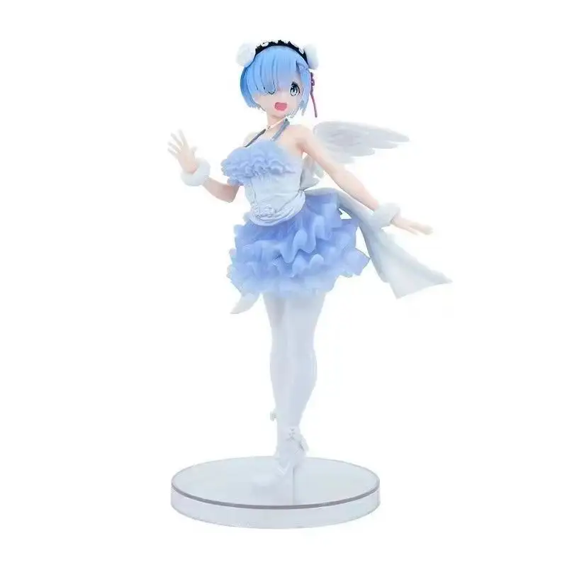 23cm Anime Von Null die andere Welt Action figur Resin Toys Angel Rem Anime-Modell