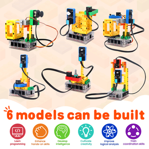 Kidsbits STEM Programmierung Elektronische Bausteine 6 in 1 Modell Smart Binsite Learning Kit für Arduino
