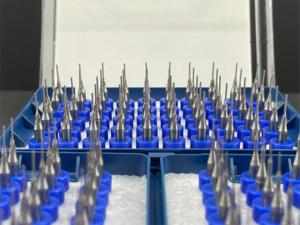 0.5MM 0.6MM 0.7MMタングステンPCBコーン歯カッターフライスカッタービットエンドミルCNCルータービット彫刻機用 - Product Image 3