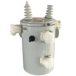 Настраиваемый 125KVA D14-M однофазный полюсный трансформатор с входом 10 кВ и выходом 380 В/220 В/110 В частотой 50/60 Гц - Product Image 2