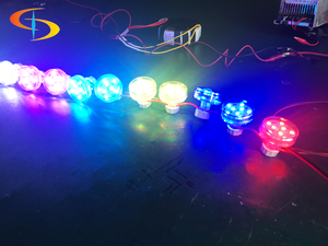 48 мм 12 светодиодов 5050 RGB автоматическая программа 1-16 серии 24 В 110 В Led E14 360 градусов освещение для развлечений - Product Image 5