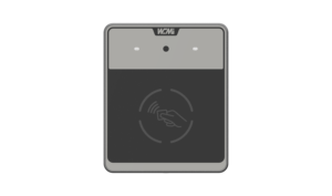 1D 2D ICQRコードリーダー13.56MHz NFC Wiegandリーダー木製金属ガラスドア図書館学校オフィス用アクセス制御 - Product Image 2