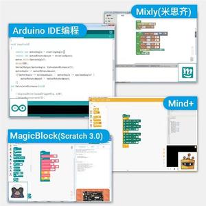 Kit de aprendizaje uno Scratch Maker Programación IOT Placa de desarrollo Introducción a la inteligencia artificial - Product Image 2