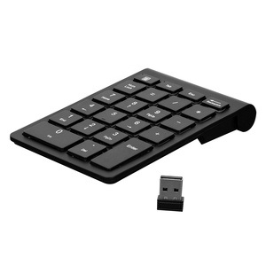 Teclado numérico inalámbrico Bluetooth 22 teclas Mini teclado numérico para portátil, escritorio, PC 280mAh batería de litio