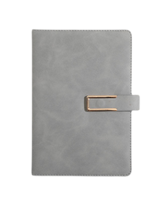 Custom A5 PU organizzatore Planner di alta qualità in pelle copertina rigida Notebook con fascia elastica goffratura Logo filo cucito rilegatura - Product Image 4