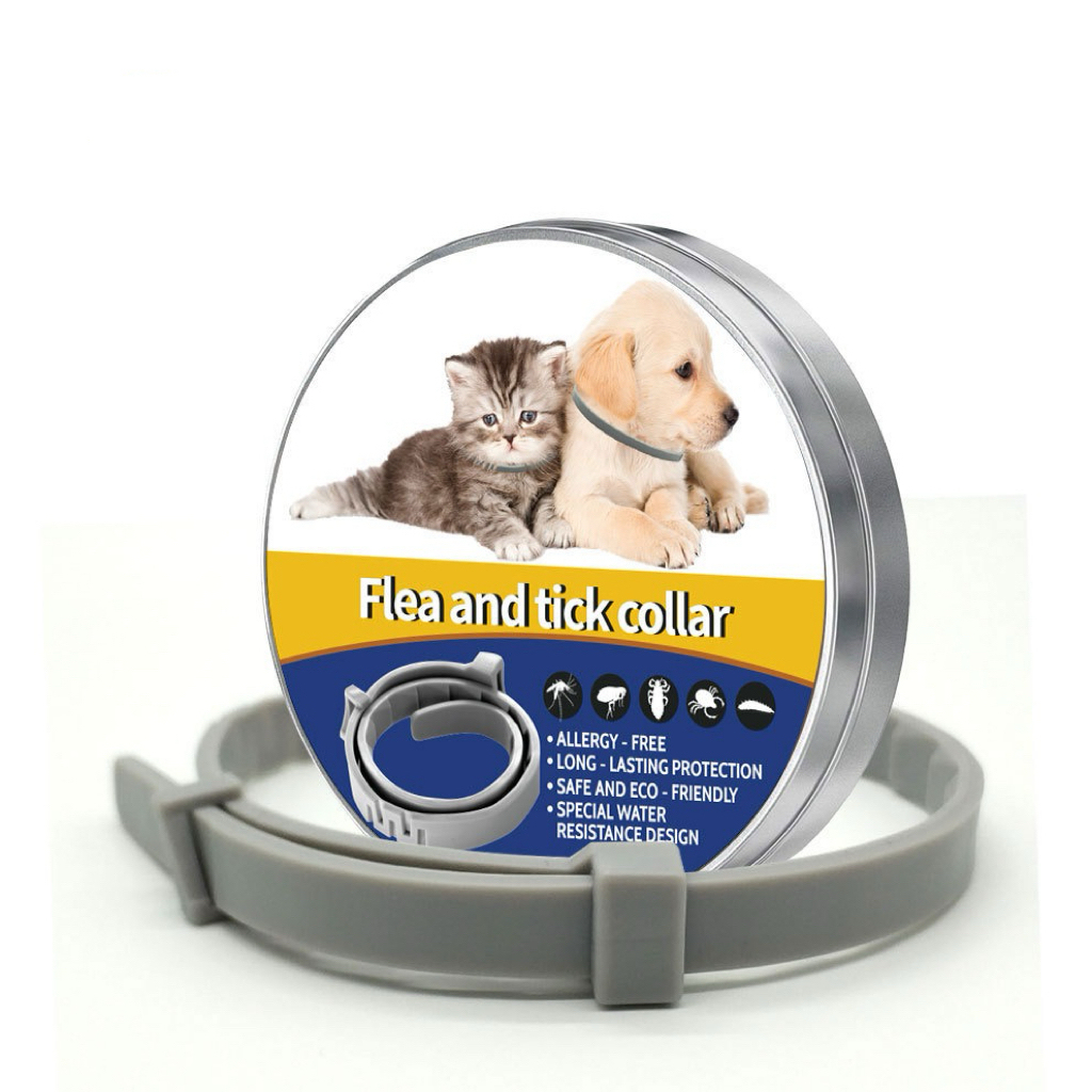 Collare antipulci e antizecche per cani e gatti 62 cm (Grande)