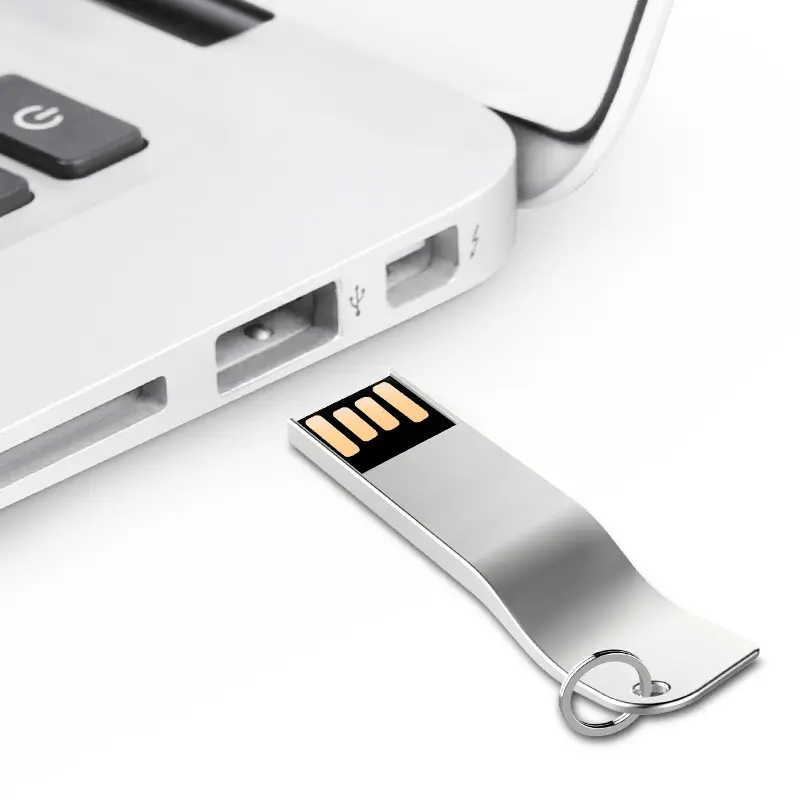 Slim mini metal USB Flash Drives 4GB 8GB 16GB 32GB Pen Drive Personalized Memory Stick Flash Disk