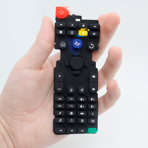 Non-standard <strong>Silicone</strong> <strong>Key</strong> Custom <strong>Keyboard</strong> Switch Button Raw Material <strong>Silicone</strong> Rubber Products - Product Image 1