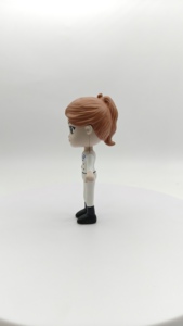ミニソリッドPVCシミュレーション人間シェフモデルオリジナルデザイン漫画玩具フィギュアABS素材で作られた子供のための職業をふりをする - Product Image 2
