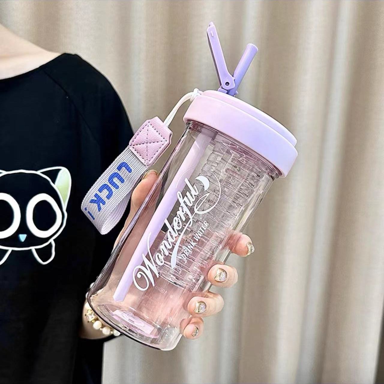Purple - 550ml (with carrying strap)