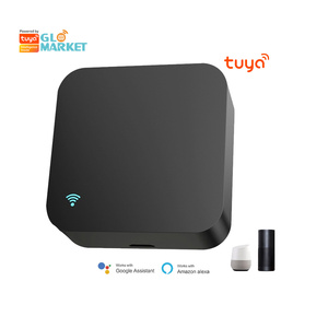 Glomarket умный Wi-Fi/Zigbee IR RF универсальный пульт дистанционного управления с датчиком температуры и влажности Tuya приложение Удаленная поддержка Alexa Goog - Product Image 1