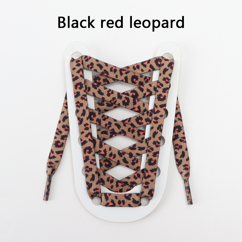leopardo rojo negro