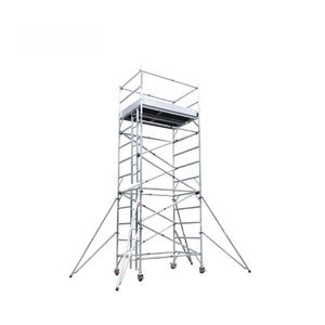 Impalcatura a buon mercato per la vendita di impalcature per la costruzione di scale e ponteggi in alluminio mobile ponteggio - Product Image 4