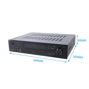 Dahili Mp3,Tuner,Bluetooth,Usb,Sd kart modülü ile 5.1 ev sineması 6 bölge dijital ses Video amplifikatörü - Product Image 2