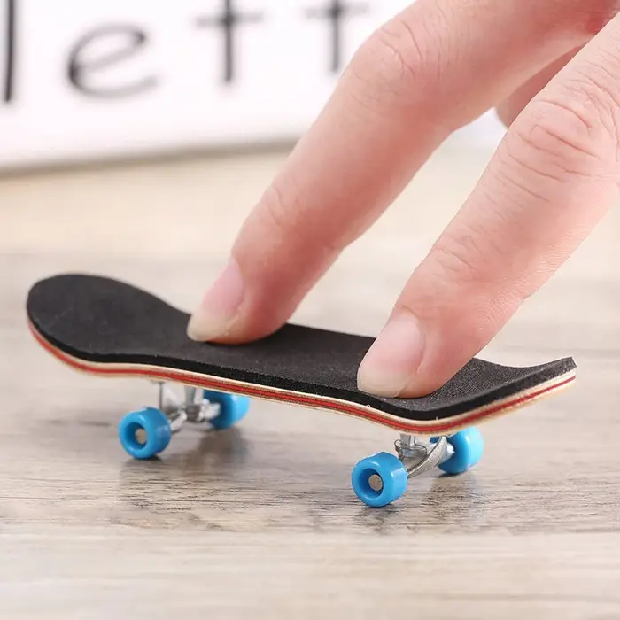 OEM ODM Wooden Fingerboard Tech Deck Skate Dedo profissional com plataforma rampa Dedo Skate Board para crianças adultas
