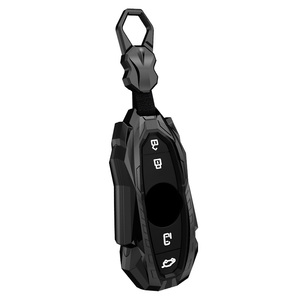 Metal Flip araba anahtar kapağı kılıfı Fob için Roewe RX5 MG3 MG5 MG6 MG7 MG ZS GT GS 350 360 750 W5 uzaktan anahtarlık oto aksesuarları - Product Image 1