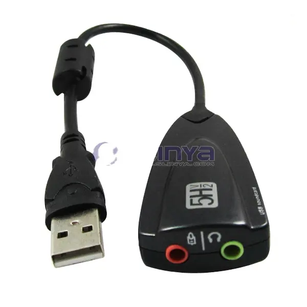 USB2.0 per 3D Virtuale 7.1CH Audio Scheda Audio esterna Per Il Gioco SteelSeries Siberia 5Hv2