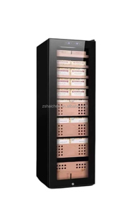 Modern Cigar Display Humidor with Precise Temperature and <strong>Humidity</strong> Control Smart Lacquer Finish Cabinet - Product Image 3