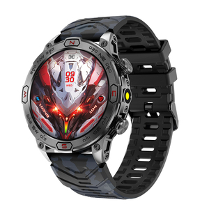 KC86 AI Voice Assistant 1.43''AMOLED 466*466 1AMT Waterproof Heart Rate Monitor for <strong>Android</strong> <strong>IOS</strong> Sport Compass Smart Watch - Product Image 2
