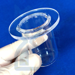 High Purity Heat Resistant Large Vessel Vacuum Quartz Glass <strong>Tube</strong> <strong>Domed</strong> Quartz <strong>Tube</strong>