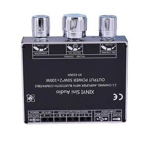 Placa amplificadora de Audio BT 5,1, placa amplificadora de potencia TPA3116D2, AUX Audio 50W * 2 + 100W, módulo inalámbrico, amplificador de Audio - Product Image 2