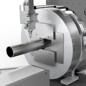 JQLASER 3000W <strong>Auto</strong> <strong>Loading</strong> <strong>Unloading</strong> Laser Tube Pipe Cutter Metal Aluminum Tube Laser Cutting <strong>Machine</strong> - Product Image 4