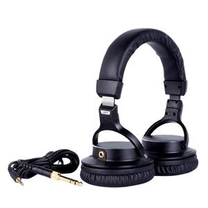 Auriculares profesionales con cable sobre la oreja, sonido estéreo de mezcla de DJ, Conector de 3,5mm, adecuado para monitoreo de escenario y estudio - Product Image 3