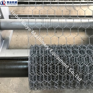 Voll automatische PVC-beschichtete Sechskant-Maschendraht netz maschine für den Garten - Product Image 6