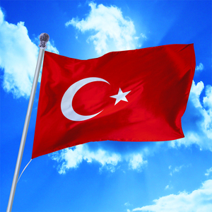 2026 Turkiye seçim bayrağı özel hızlı kargo ekran baskılı 100% Polyester dijital grafik özel Logo otomotiv hedef sonu - Product Image 3