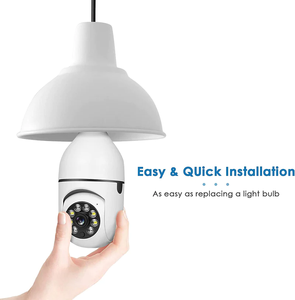 WESECUU 3MP Bulb <strong>Camera</strong> 360 CCTV Video Light Bulb E27 IP Wireless Network <strong>Security</strong> Hidden Wifi Smart <strong>Camera</strong> - Product Image 6