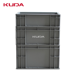Kudaプラスチックネスティングクレートターンオーバーロジスティックボックススタッカブル果物野菜容器600X400X230mm - Product Image 2