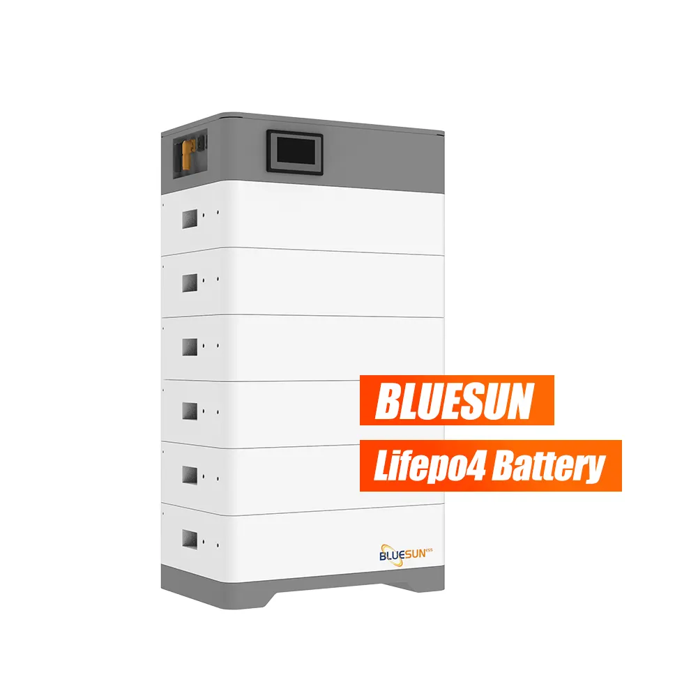 Distribuidores Bluesun preço solar 48v lítio bateria 24v empilhados batterie lítio 10kwh para casa