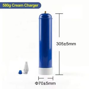 Bán buôn tùy chỉnh furicane món tráng miệng công cụ nhanh chóng Whipped Kem sạc gas 615g-640g 666g xi lanh - Product Image 5