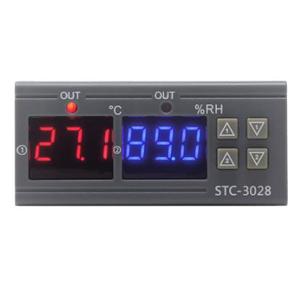 Controlador de pantalla dual de temperatura y humedad con sensor de longitud de cable de 1m, 1 metro - Product Image 1