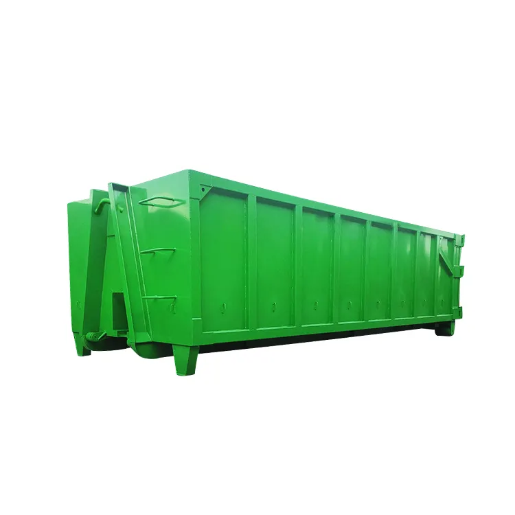 Gestão De Resíduos Resíduos Descartáveis Personalizados Roll Off Dumpster Recipiente Gancho Elevador Recipiente Gancho Elevador Bin