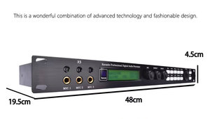 Berase X5 Sound Mixer Professional <strong>Audio</strong> Processor Pre-Effect Digital Preamp Effect with PC <strong>Software</strong> - Product Image 3