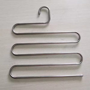 Uzay tasarrufu paslanmaz çelik çok katmanlı <span class=keywords><strong>5</strong></span> katmanlı <span class=keywords><strong>5</strong></span> 1 pantolon elbise askısı gardırop