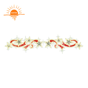 Large <strong>Snowflake</strong> <strong>String</strong> Light Motif Light Outdoor <strong>Led</strong> Hanging Across Street Lights Christmas Tree Decoration Fairy Garland - Product Image 6