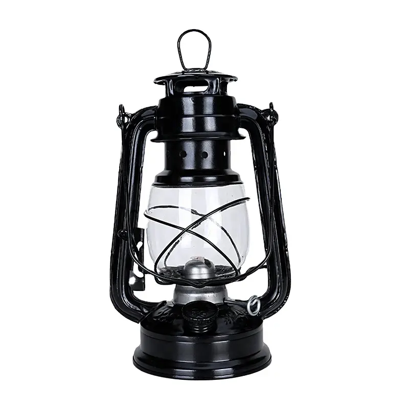 Newest Retro Classic Kerosene Lamp 4 Colors Kerosene Lanterns Wick Portable Lights Adornment
