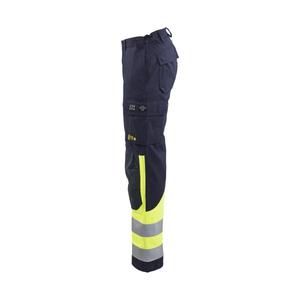 BLAKLADER - 718815128933C50 kadın multinorm doğal pantolon lacivert/sarı-ean 7330509664124 alev dayanıklı tulum - Product Image 5