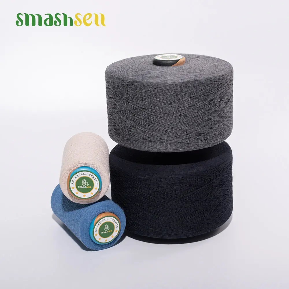 Spandex di alta qualità riciclare i fornitori di filati ricoperti filato misto monofilamento di poliestere per maglione o calzini