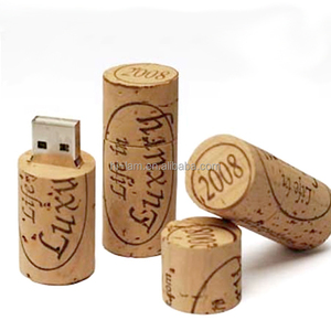 定制生态天然木材葡萄酒软木塞<span class=keywords><strong>USB</strong></span>闪存棒笔拇指驱动器，带钥匙圈，用于促销广告礼品