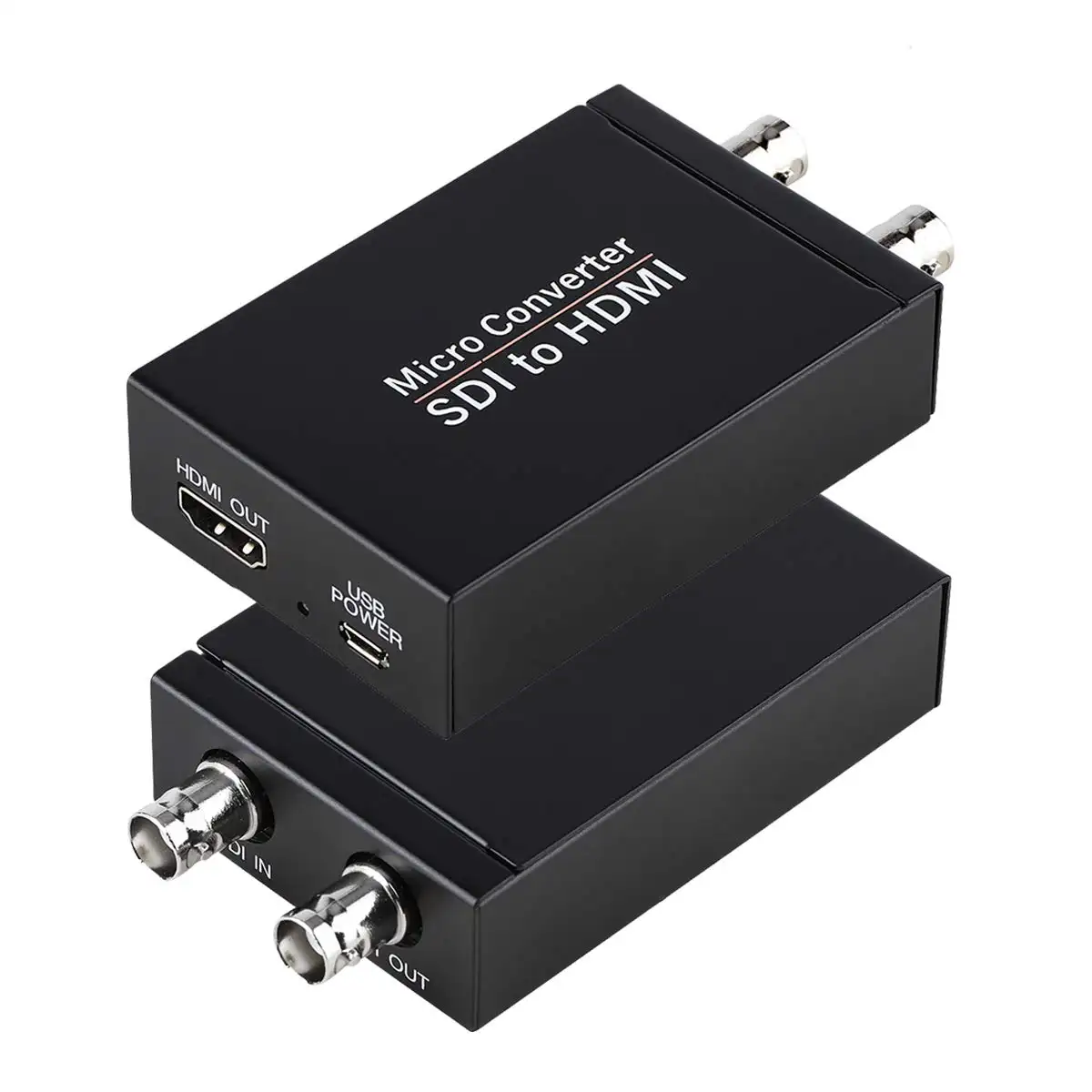 Convertisseur Offre Spéciale SDI vers HDMI SDI Loopout Détection automatique du format Micro convertisseur vidéo SDI vers HDMI Sortie audio et image