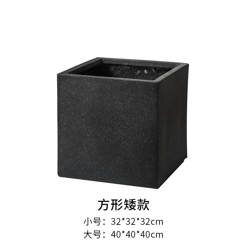 Barro de magnesio cuadrado negro con puntos blancos