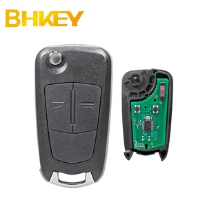 Opel Astra H Zafira B Corsa D Meriva B için 2 düğmeler uzaktan anahtar Fob 433Mhz Chip çip Valeo sistemi Delphi sistemi - Product Image 1