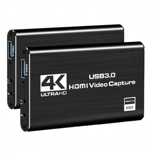 HDMI转USB 3.0录制音频视频采集卡盒4K 60fps HDMI视频采集卡Xbox PS4 Wii任天堂交换机 - Product Image 1