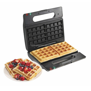 Portable Mini Easy to Clean Breakfast <strong>Maker</strong> Detachable Stainless Steel 4 <strong>2</strong> Slice Deep Waffle Machine <strong>Cake</strong> Oven Sandwich <strong>Maker</strong> - Product Image 1