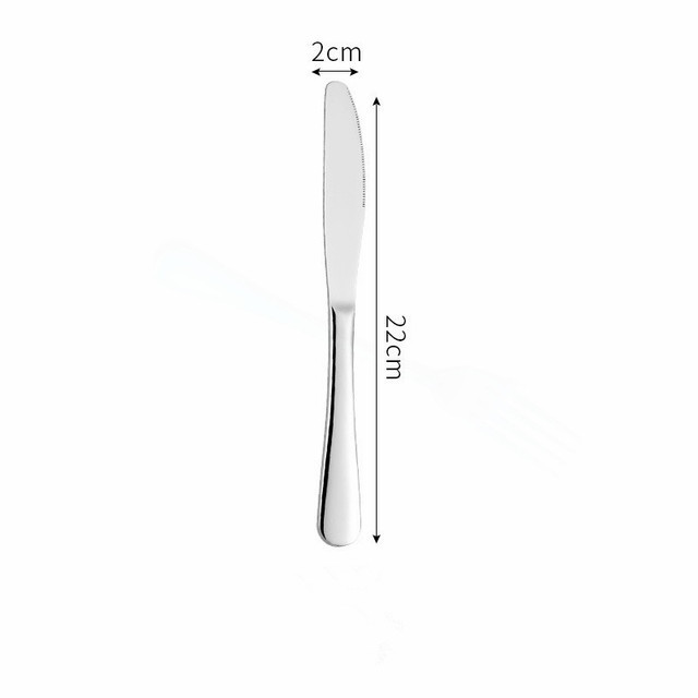 Coltello da tavola in argento