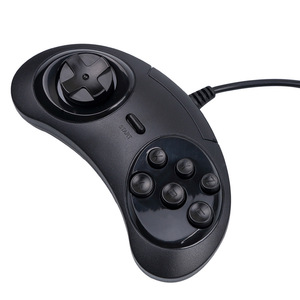セガ用USBゲームパッド6ボタンゲームコントローラーPCMACメガドライブ用USB有線ジョイスティックホルダー - Product Image 4