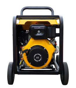 Hiearns 5.5kw 50Hz Frecuencia 220V DG7000E Potencia de marco abierto Pequeño modelo de cilindro doble Generadores diesel - Product Image 3